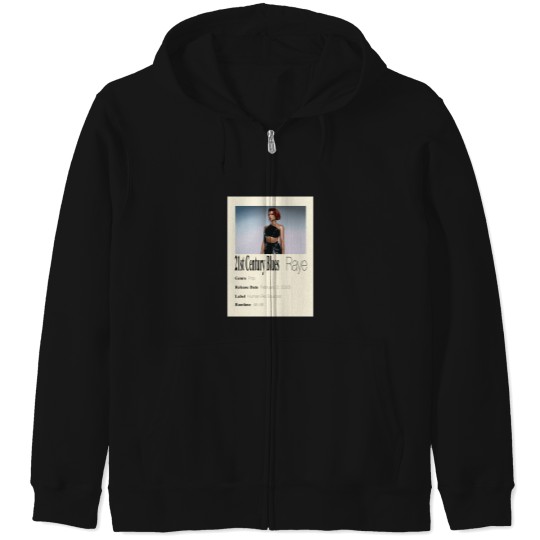 Discover 21st Century Blues Poster Zip Hoodies