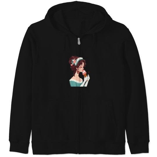 Discover 19th century ice cream Zip Hoodies