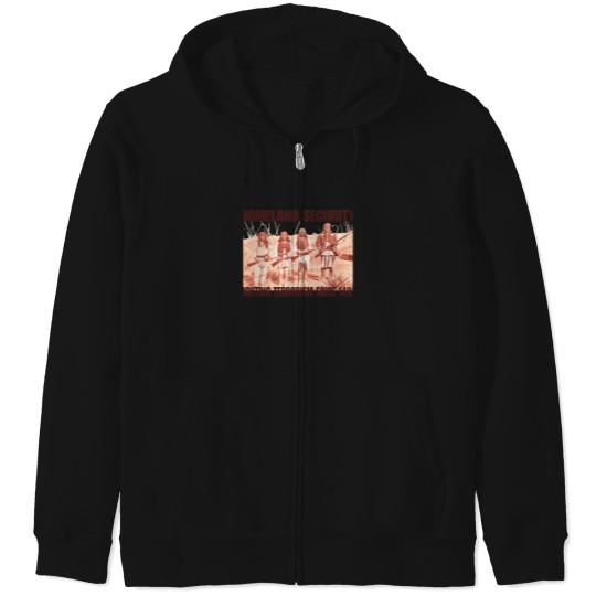 Discover Homeland Security Fighting Terrorism Native American Indian  T-Shirt 2 1441 Zip Hoodies
