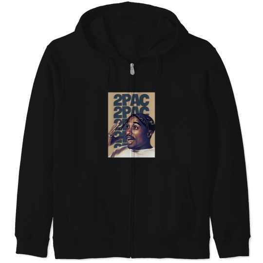 Discover Legendary Rap Musician Zip Hoodies