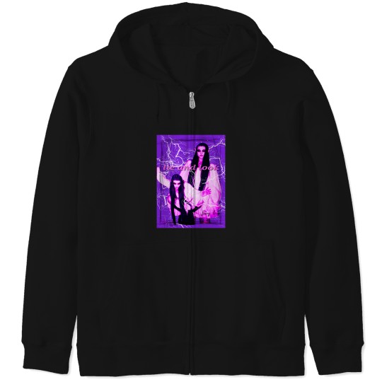 Discover zheani deign lie and look Zip Hoodies