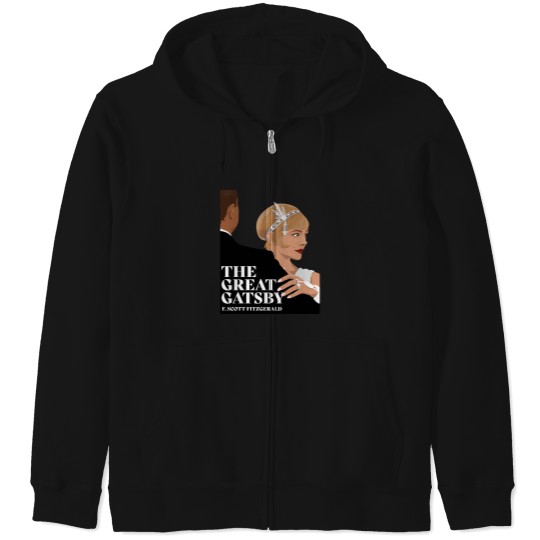 Discover The-Great-Gatsby-Minimalist-Art T-Shirt Zip Hoodies