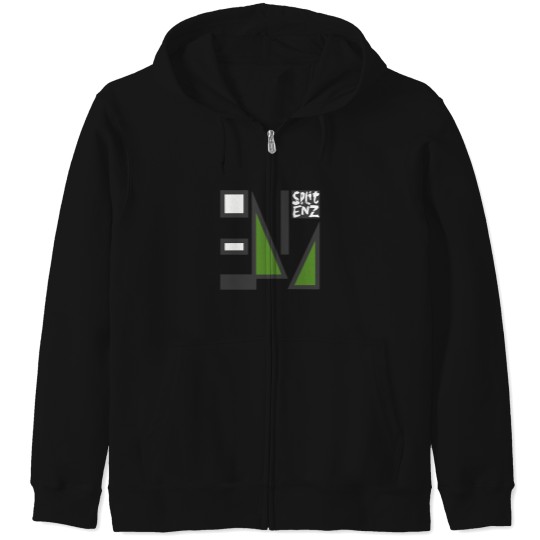 Discover 2081-Split-Enz-T-Shirt Zip Hoodies