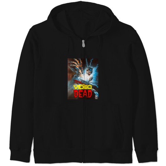 Discover The-Video-Dead-(Cropped) T-Shirt Zip Hoodies