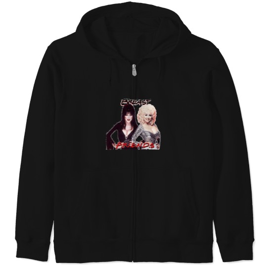 Discover breast friends Zip Hoodies