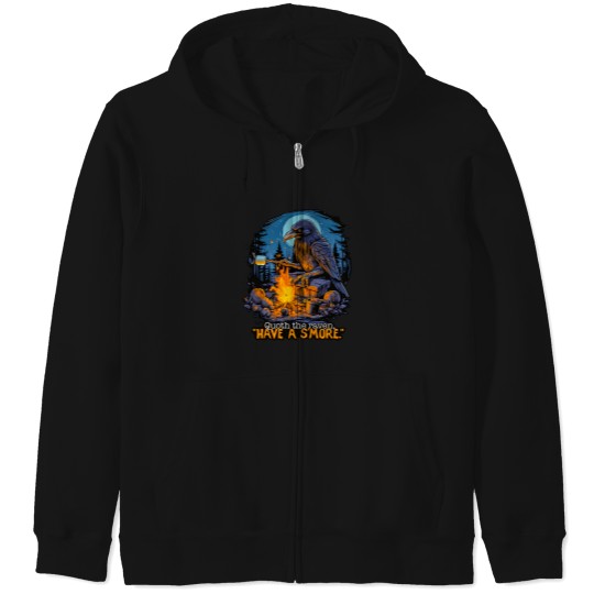 Discover Quoth The Raven Have A Smore. T-Shirt Zip Hoodies