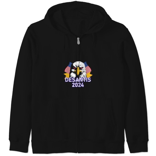 Discover Vote Ron DeSantis for President in 2024! DeSantis 2024 Zip Hoodies