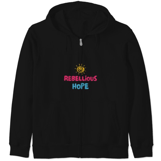 Discover Rebellious Hope 12 2 Zip Hoodies