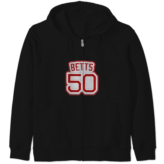 Discover Mookie Betts 1 2 Zip Hoodies