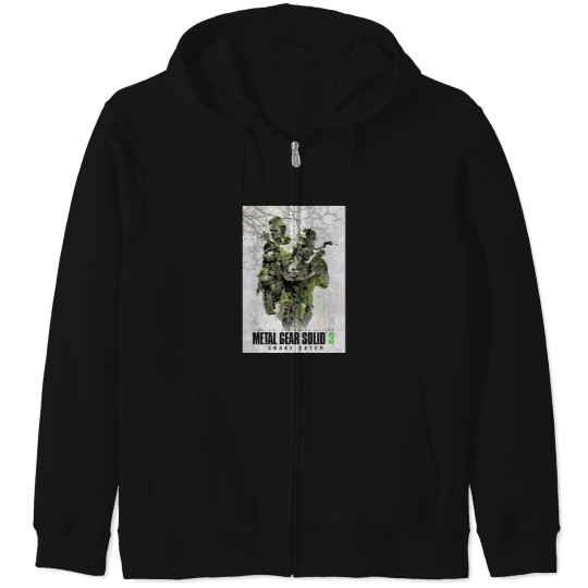 Discover Metal Gear Solid 3 Design Zip Hoodies