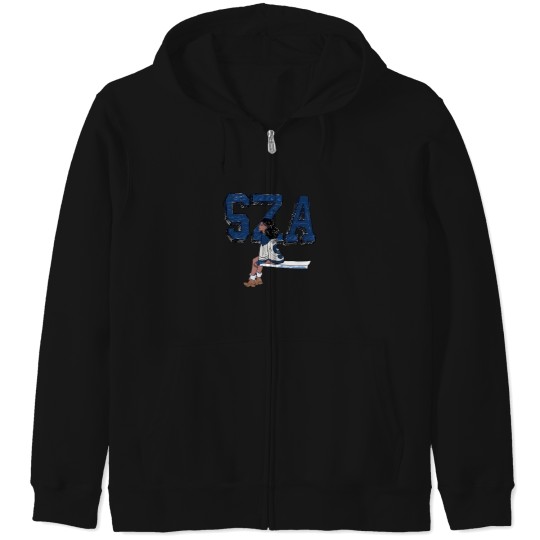 Discover SZA SOS Album Zip Hoodies