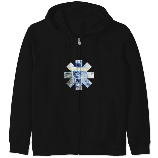 Discover Logo Chilli Face Zip Hoodies