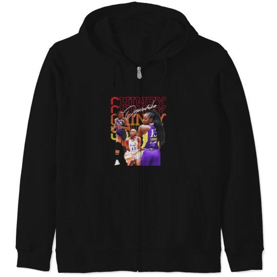 Discover Chiney Ogwumike Los Angeles Sparks Zip Hoodies