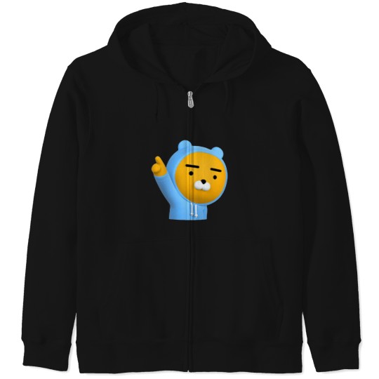 Discover KakaoTalk Friends o Ryan3 Zip Hoodies