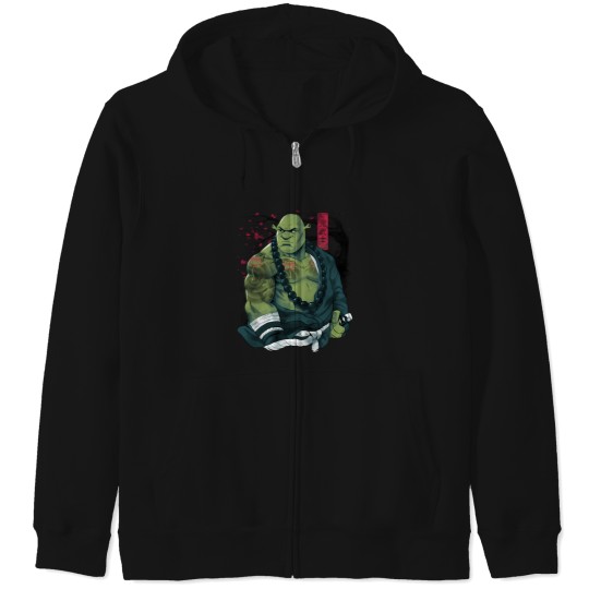 Discover Samurai Ogre Zip Hoodies