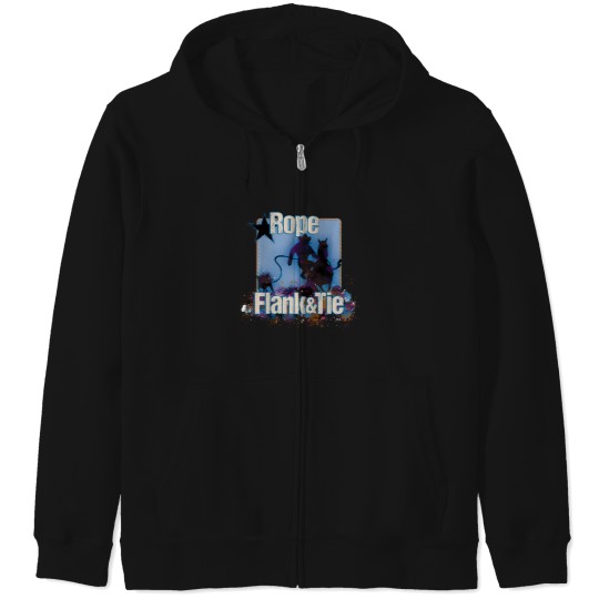 Discover Calf Roping Calf Roper Rodeo Rope Flank And Tie Novelty Zip Hoodies