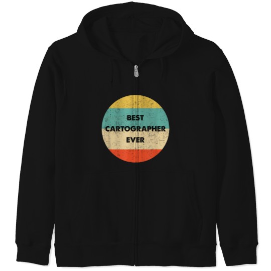 Discover Cartographer Zip Hoodies