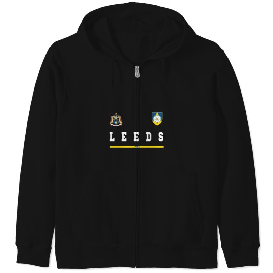 Discover Leeds Sportssoccer Jersey Flag Football Zip Hoodies