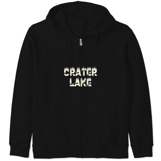 Discover Crater Lake Oregon Zip Hoodies