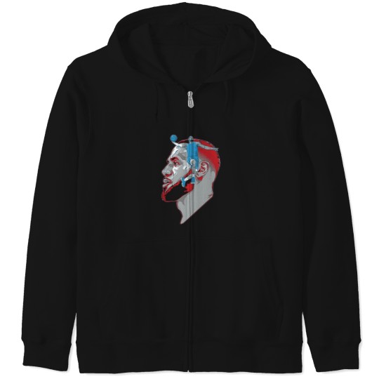 Discover Lebron James the Legend Zip Hoodies
