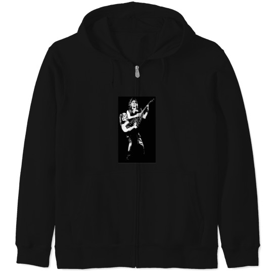 Discover R and Oz  The White Stencil Zip Hoodies