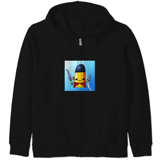 Discover The Bullet with derfury and Thunderfury Zip Hoodies