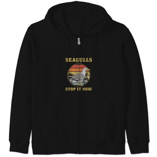 Discover Seagulls stop it now Zip Hoodies