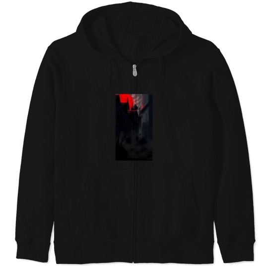 Discover The Alley of Beast Zip Hoodies