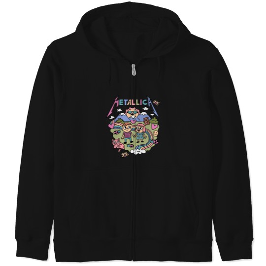 Discover metal band 2 Zip Hoodies