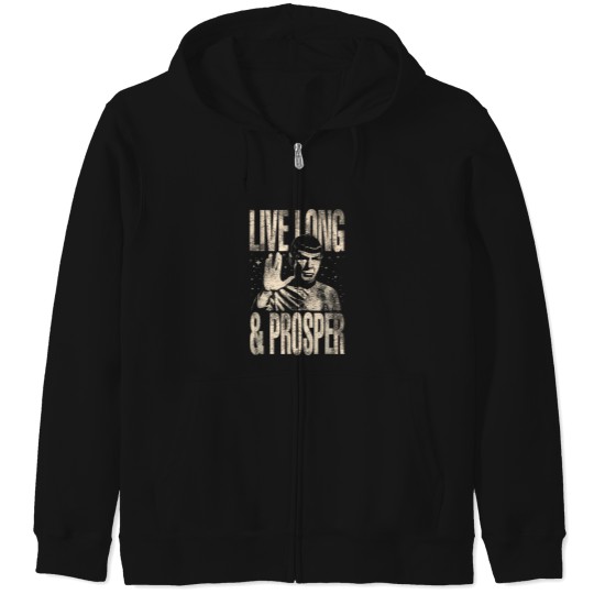 Discover Star-Trek-Prosper-T-Shirt Zip Hoodies