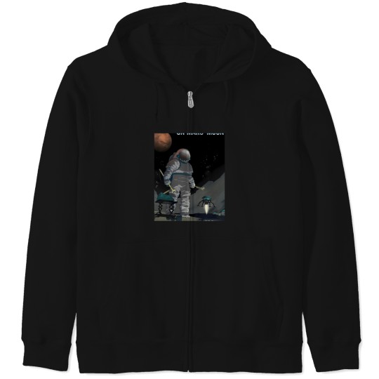 Discover Work The Night Shift On Martian Moon Phobos Graphic T-Shirt 205 Zip Hoodies
