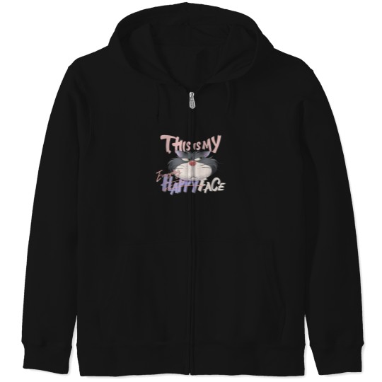 Discover Disneyyy-Villains-Lucifer-This-Is-My-Everyday-Happy-Face-Logo-T-Shirt Zip Hoodies