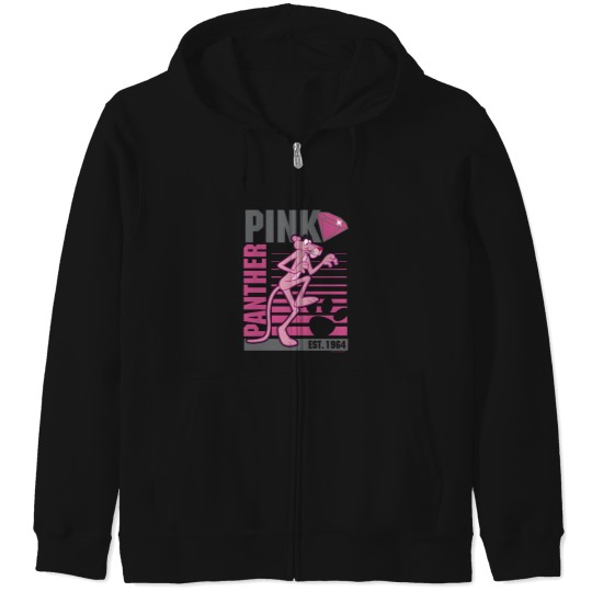 Discover K Panther Lined Portrait Family Chrismast Present Gift Zip Hoodies