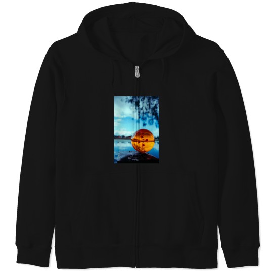 Discover Dragon Ball Ball Design Sticker 1132 Zip Hoodies