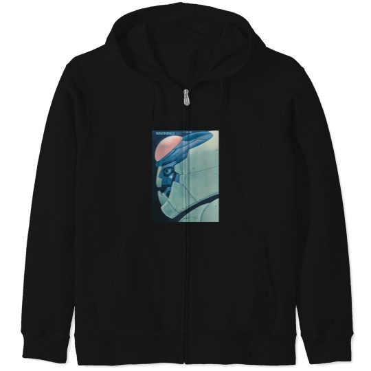 Discover Warning-Mecha T-Shirt Zip Hoodies