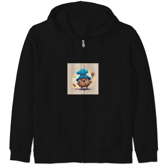Discover Cookie Wizard Premium Zip Hoodies