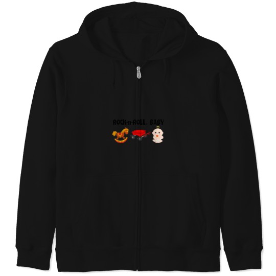 Discover Rock-n-Roll, Baby Zip Hoodies