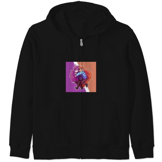 Discover Madeline &amp_ badeline best friend Zip Hoodies