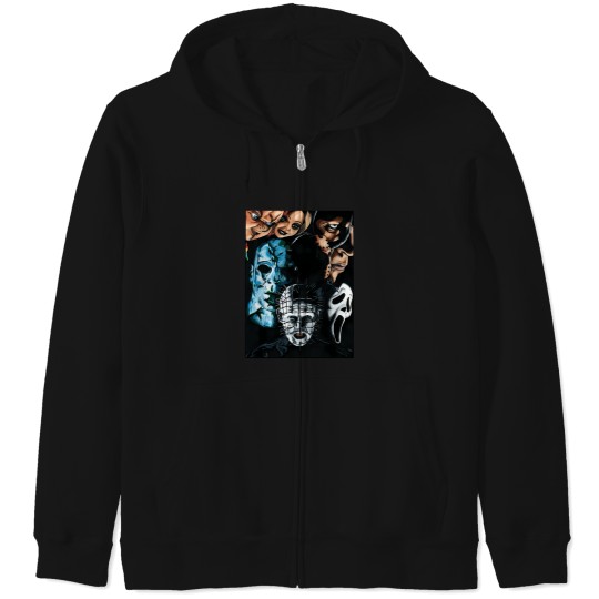 Discover Squad Of Maniacs Halloween Zip Hoodies
