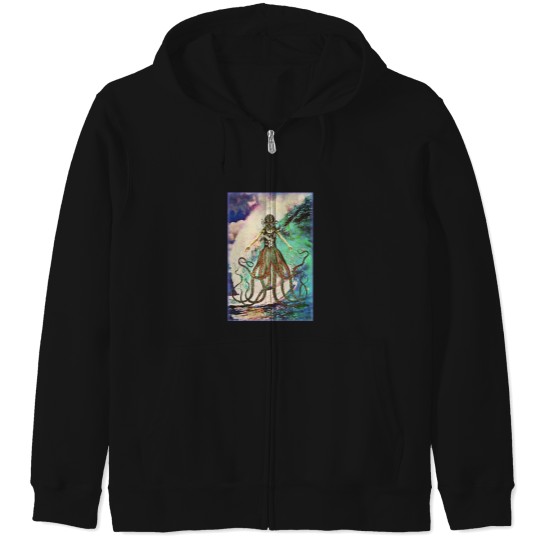 Discover Sea Priestess Zip Hoodies