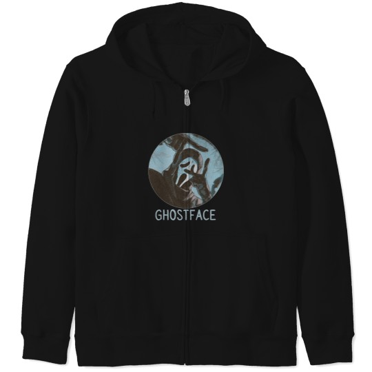 Discover Scary Dancing face 2 Zip Hoodies