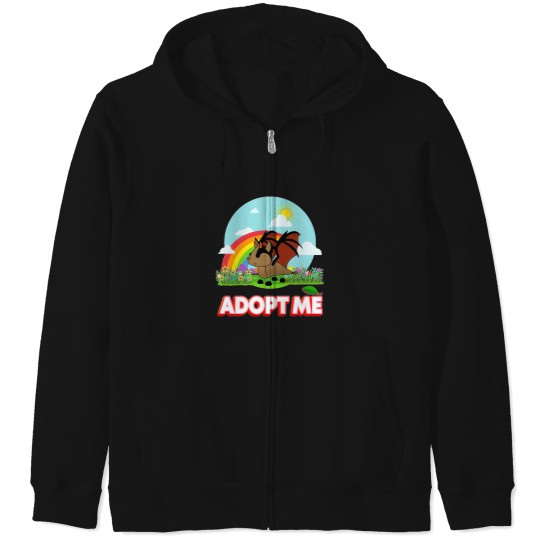 Discover Adopt Me () Zip Hoodies