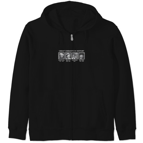 Discover Great Chemists In History T-Shirt Zip Hoodies