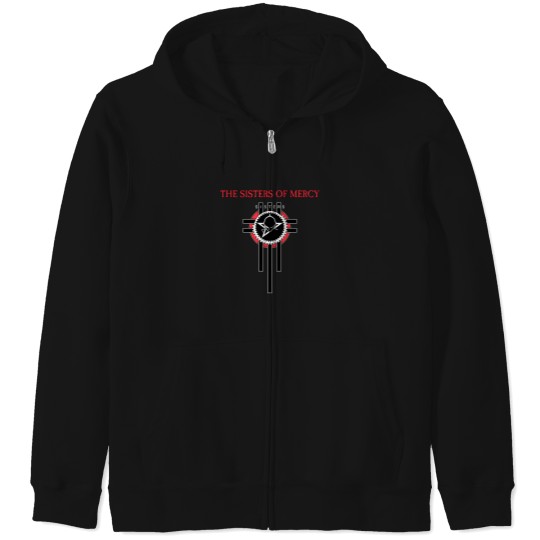 Discover Funny Love The Sisters Of Mercy Logo Music Favorite T-Shirt Zip Hoodies