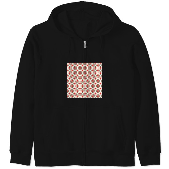 Discover New Girl Pattern Zip Hoodies
