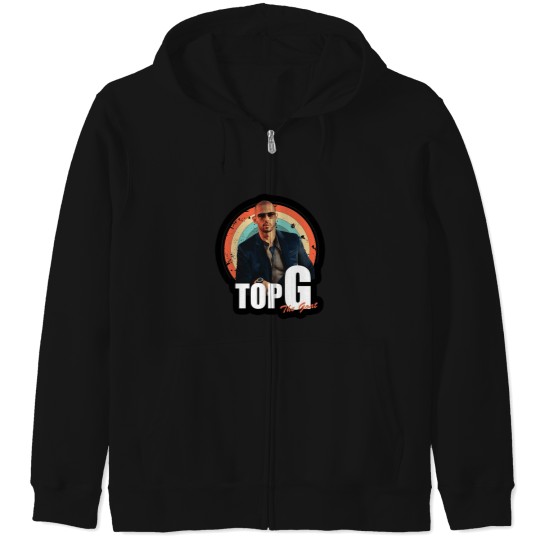Discover G andrew tate Zip Hoodies