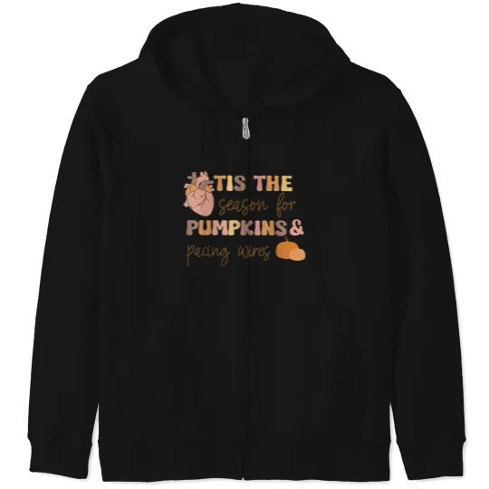 Discover Fall Cvicu Nurse Cardiac Nurse Cardiology Fall Heart Nurse P Zip Hoodies