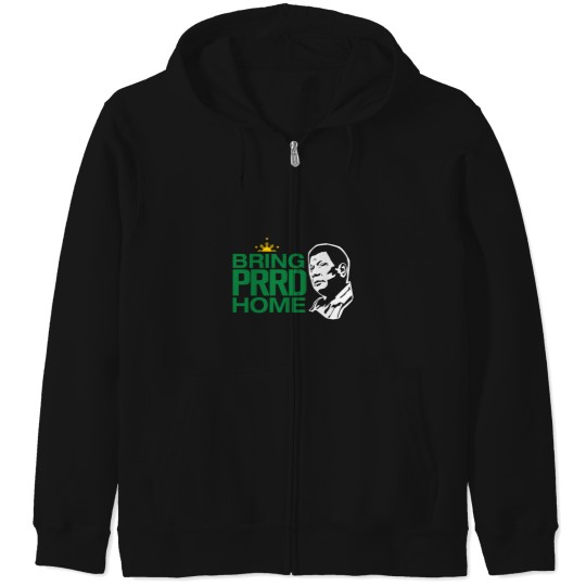 Discover BRING PRRD HOME DUTERTE Zip Hoodies