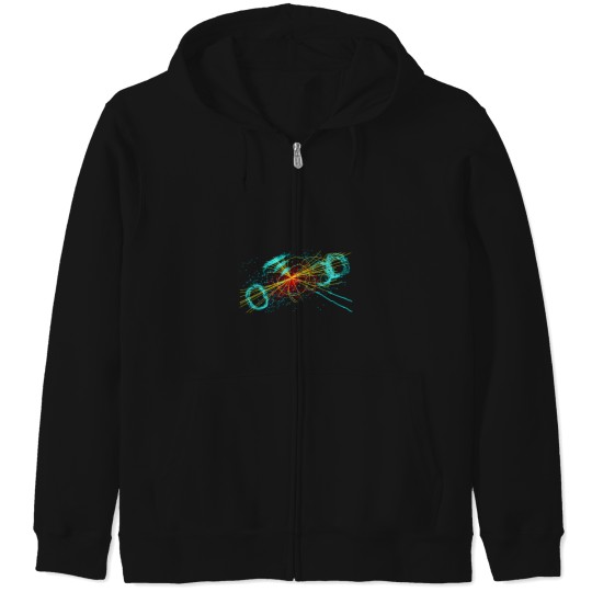 Discover Lhc Higgs Boson Quantum Mechanics Picle Physics Science Zip Hoodies