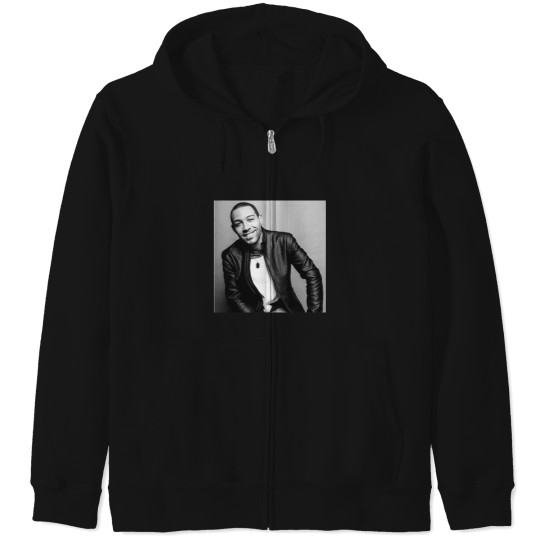 Discover Dawin Black and White Zip Hoodies